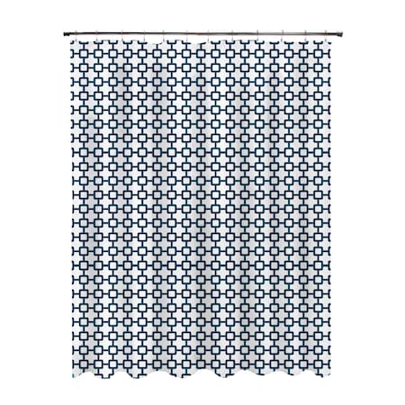 Kenney Mfg Medium Weight Decorative PEVA Shower Liner, 70" W x 72" H, Round Up KN61285